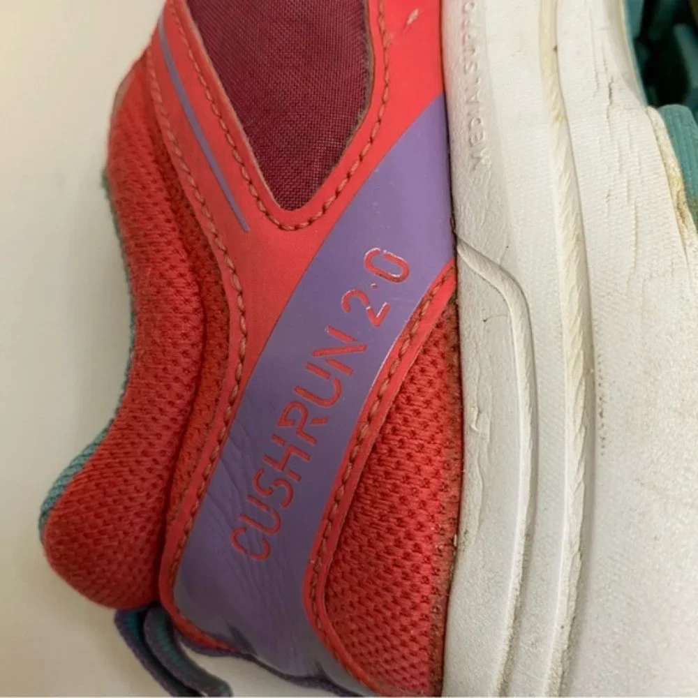 Reebok Zone Cushrun 2.0 Pink Running Shoe Sneaker Kids Youth Girl's Size 4 - Picture 5 of 11
